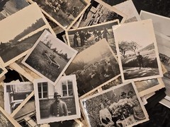 1 Authentic WW2 German Photo + Feldpost Mail Letter Sent By Soldier Third Reich