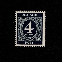 MNH Stamp Sc 533 1946 Post WWII Germany Large numeral From mint sheet