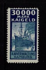 Germany Hamburg 1920s 30,000m Dock Fee Revenue MNG (Clean Perf) – S56852