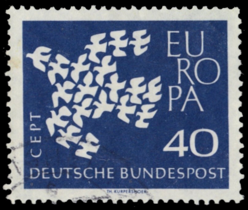 GERMANY 845 – Europa „Peace Dove“ (pc16066)