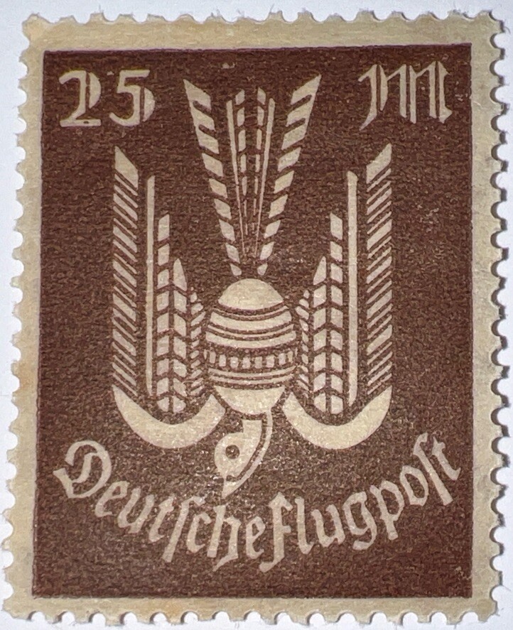 Travelstamps: Germany Deutches Flugpost Stamps Scott #C13/Mi 265-25m Mint MNH OG