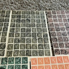 AMAZING GERMANY MINT AND USED STAMP HOARDER LOT WORLD WAR I ERA INFLATION OVPTS