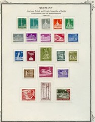 Germany Berlin Scott 9N120/9N143 Lightly Hinged on Album Page
