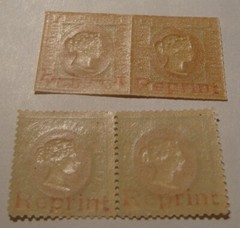 Heligoland.Lot of official reprints.Singles,pairs.MNH.See description.