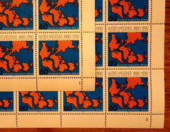 Alfred Wegener 2 sheets 50 x 616 Berlin form number 1 and 2 politi post fresh