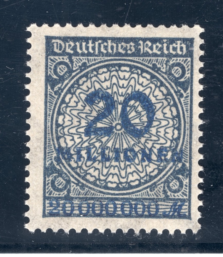 GERMANY 1924 INFLATION SCARCE MICHEL 319 Wb PERFECT MNH EXPERTIZED INFLA BERLIN