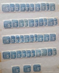 🇩🇪1943 Germany WW2 Bohemia & Moravia 43 Newspaper Stamps MNH OG