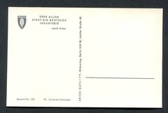 German Reich WW II : Great Infantry card ( # 139 ) from the 1940s – mint NH