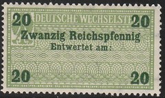 Stamp Germany Reich Revenue Import Tax Fiscal Duty Imperial Eagle Selection MNH