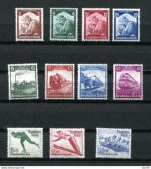 Germany 1935 Full sets Mi 580-3/565-8/600-2 MH 14575