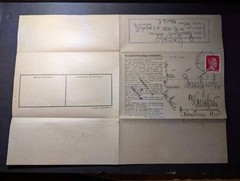 1944 Germany Auschwitz Concentration Camp Cover to Krakau Poland