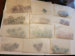 Germany inflation mint & used, Reich, very large collection of stamp in glassine