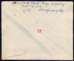 Germany 1944 Belgium Gemeinschaftslager Wernigerode Cover 87617