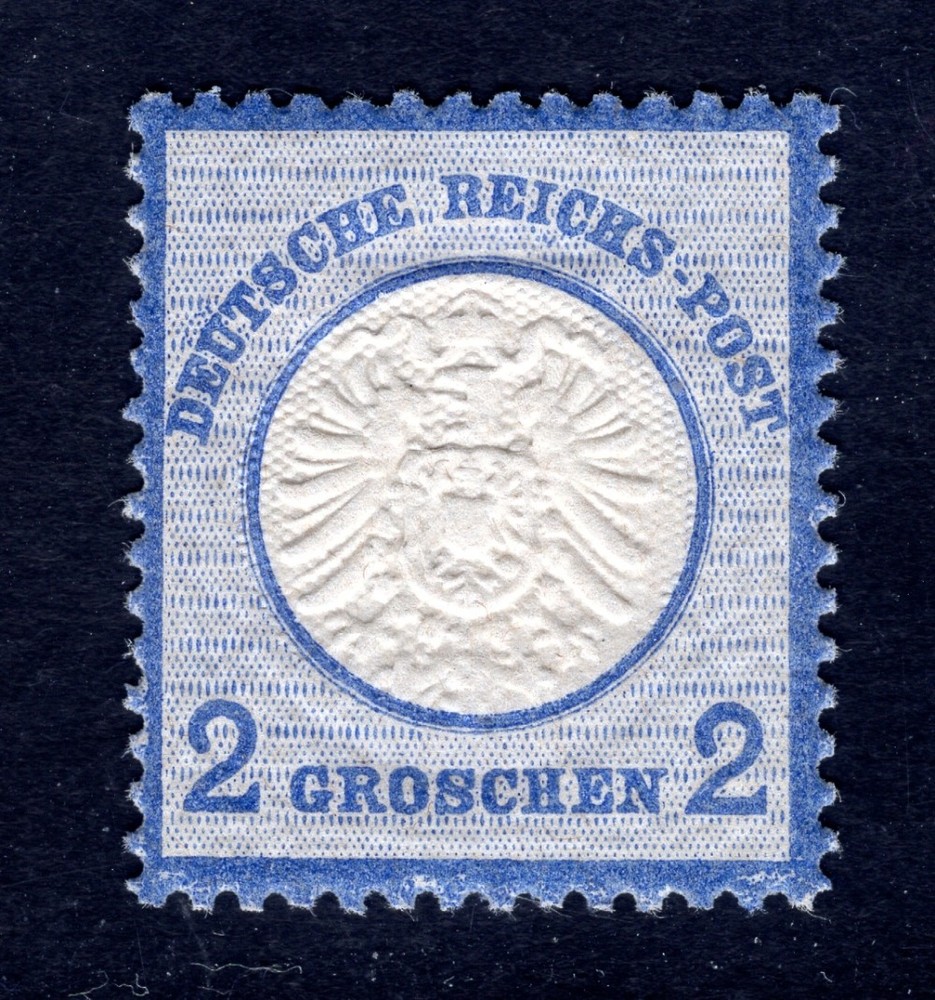 GERMANY 1872 20 ** MNH LUXURY FLAWLESS EAGLE ISSUE UNSIGNED (F7820