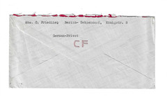 GERMANY 1947 Cover sent from Berlin to Kiel-Holstein – Slogan Cancel