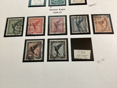 ICOLLECTZONE Super Clean Germany Album Page Airmails (C500-26)