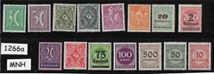 MNH stamps / Pre 1930 / Empire – Republic Germany / Inflation stamps #1266a