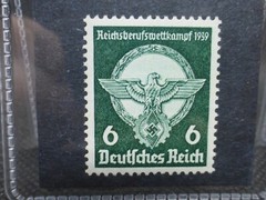Nazi Germany 1939 Profession Competition 2 Stamp Set Reichspfennig Artifacts