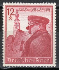 Germany 1939 MNH Mi 691 Sc B137 Adolf Hitler **
