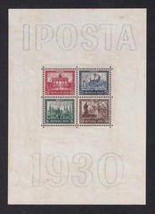 GERMANY 1930 IPOSTA Miniature Sheet SG MS464a MH/* (CV £700)