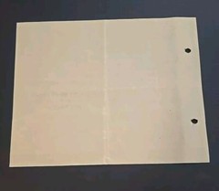 WW2 WWII German Third Reich Religious Baptism Document Birth Certificate 1935