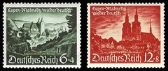 EBS Germany 1940 – Eupen & Malmedy German Again – Michel 748-749 – MH*