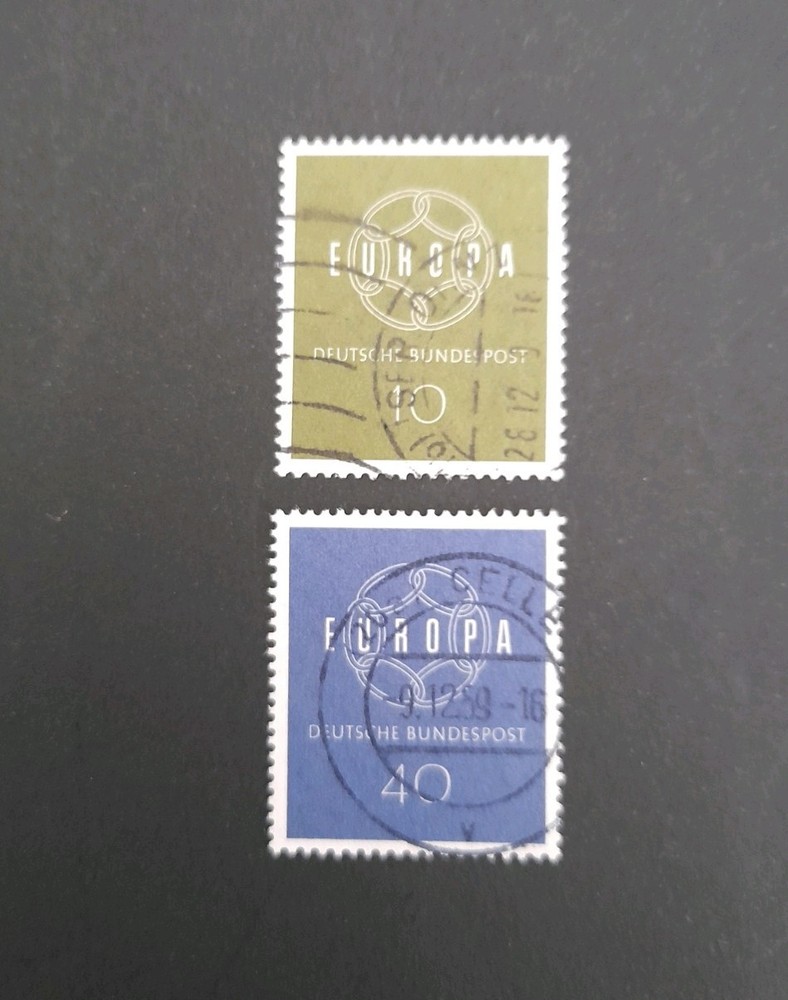 Germany Stamp Set 1959 Used Europa