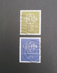 Germany Stamp Set 1959 Used Europa