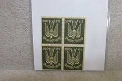 1922-1923 MNH BLOCK OF 4 GERMANY STAMPS SCOTT #C14