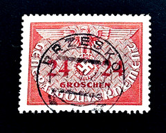 GERMANY Stamp – 1940 Poland Occupation WWII Official Nazi Reich SOTN NO6 r38