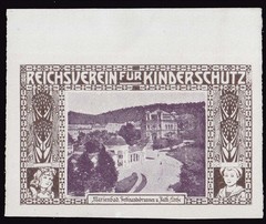 Germany – Child Protection Label Unused hinged.