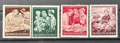 1944 German Stamps set Mi:DR869-872 Mother and Child MH* Mint /26