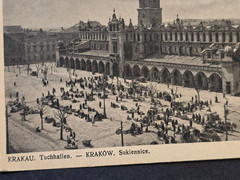 ELITE SOLDIERS FELDPOST WWII German Krakow Krakau Poland Postcard 1941 Stamp