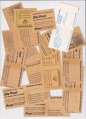 West Germany Brandenburg Gate etc Stamps MNH, Used. Inc tete beche, Booklets.