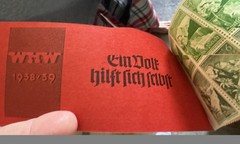MNH Stamp Booklet Complete and Original 1938 Germany Winter relief fund