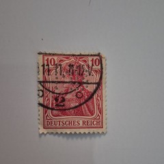 German Empire 1900s Used Postage Stamps Lot of 37 Vintage Rare #B4HB1.8