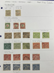 Germany States, Bavaria, Used& Mint – hinged on one album page, 1916-1920