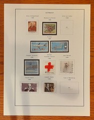 GERMANY Deutsche Bundespost 1946, 49, 79, 88, 2000 Used Selection VF-XF 224-1