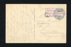 GERMANY K.B.ERSATZ DIVISION 1915 WWI Feld Post EXPED Postcard Stationery