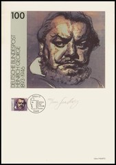 ART-EDITION 1992 GERMANY 1689 HEINRICH GEORGE – HAND-SIGNED !!