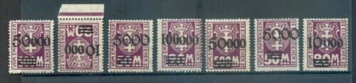 Danzig PORTO 26-29 I+II Set Or Single Values ** MNH Post Fresh (M0252_70570