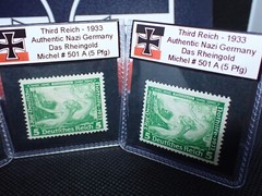 Nazi Germany 1933 Wagner Das Rheingold Stamp 5 Pfg 501A MH pre-WW2 Third Reich