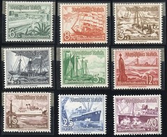Germany Stamps # B107-115 MNH VF Scott Value $75.00