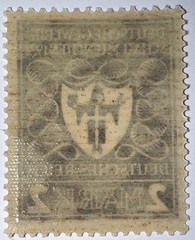 Travelstamps: Germany Stamp Sc 213 Mi 200 Sg 119 Arms of Munich – 2 Mark MOGNH