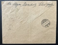 DANZIG 1924 207 +etc EXPRESS R-LETTER Good HIGH VALUE (G1791