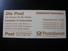 GERMANY Mi. #MH 27II scarce used stamp booklet! CV $48.00