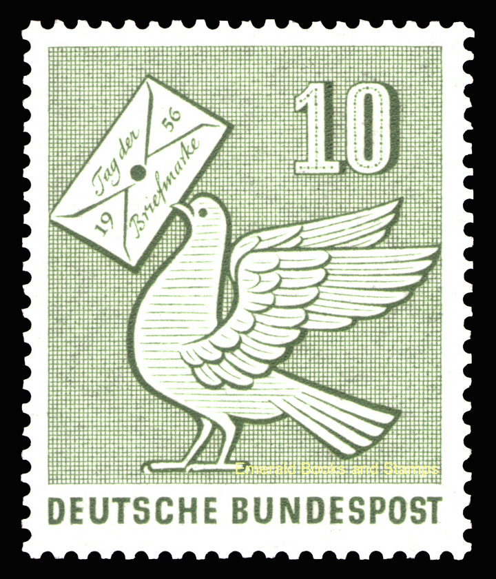 EBS Germany BRD 1956 – Stamp Day – Tag der Briefmarke – Michel 247 – MNH**