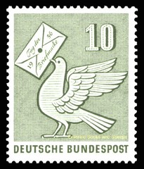 EBS Germany BRD 1956 – Stamp Day – Tag der Briefmarke – Michel 247 – MNH**