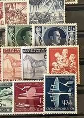 GERMANY – DEUTSCHES REICH – WWII – Collection of MNH Stamps