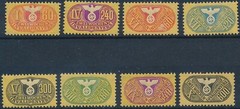 Stamp Germany Revenue WWII Fascism War War Era Medical Selection MNH